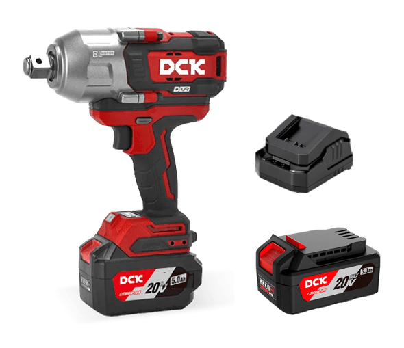 Kit Llave de Impacto Inalámbrica DCK 3/4" 1288 Nm 20V